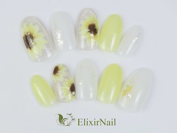 エリクサーネイル 渋谷(Elixir Nail)/定額bカジュアル/クーポン使用