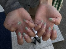 ネイル アヴァンス JR和歌山店(Nail AVANCE.)/【nanami】ミントグリーン