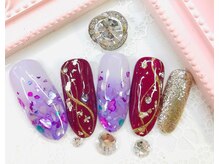 ヒロネイル(Hiro Nail)/和柄ネイル/8980