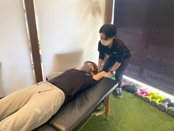 アスフィット 曳舟 東向島店(ASFiT)/施術時もマスク着用