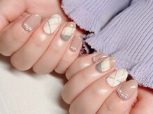 ラドール(La Dhole)/やさしいお色のチェック柄