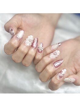 アミネイル 中野(Ami Nail)/ワンホンガーリーネイル