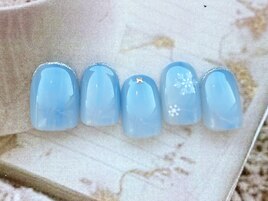 2月ネイルデザイン☆ちょこっと