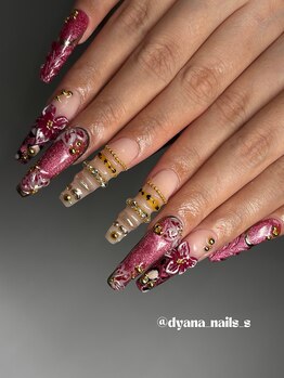 エクアネイルズ(Akuwa nails)/スカルプ◆180分アートやり放題