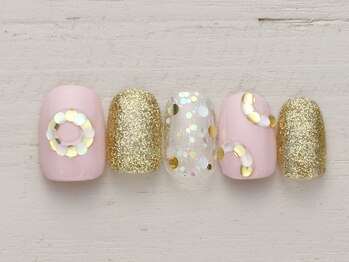 ノーネイル アゲオ イオンモール上尾(NO NAIL AGEO)/浮き輪ネイル　￥4990