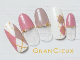 アーガイル直線フレンチ／7500円
