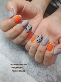 ダルメシアンネイル