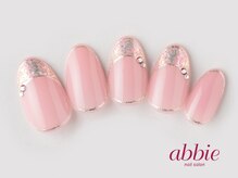 ネイルサロンアビー 北千住店(abbie)/囲みフレンチ　￥12265