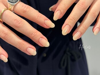 エクラス 銀座(Heclats)/ワンカラー/フレンチネイル