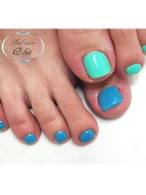 ネイルサロン キュービット(Q-bit)/フットワンカラー