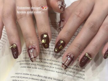 シエル(Ciel)/バレンタインネイル