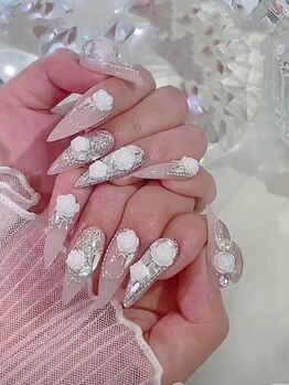 ロカネイル(ROKA NAIL)の写真/イベントに向けたデザインもオススメ★持ち込みアートも◎華やかネイル上品シンプルデザインまで大歓迎！