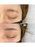 垢抜け必須【眉】黄金比・顔のバランスで整える！眉Wax　メイク付き　¥5500→