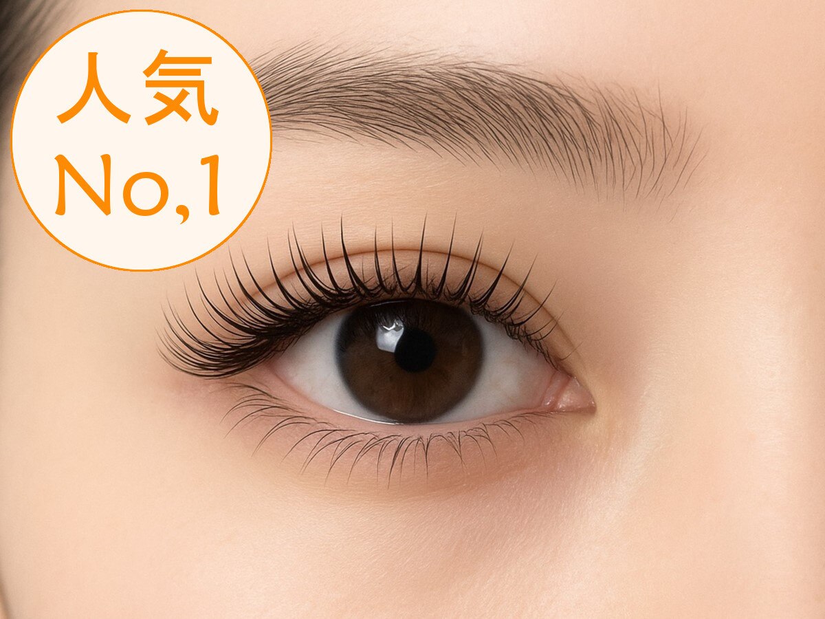 【人気NO.1マツエク】フラットラッシュ 120本 理想の愛され目元へ予約数一位