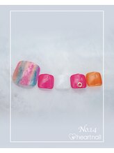 はあとねいる 水戸千波店/フットネイル：No.14