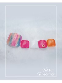 フットネイル：No.14
