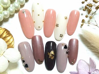 パーフェクトネイル 桜ヶ丘店(Perfect Nail)の写真/【¥6930☆フラワーネイル・チョコレートネイル】旬のデザインネイルがおすすめ☆