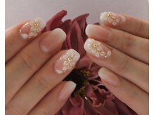 ネイルサロンミキ 横浜(MIKI)/ブライダル着物結婚式3D花金