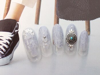 ネイルサロン ティディ(TIDY)/春夏デニムカラー