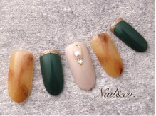 ネイルアンドコー (Nail&co.)/季節のアートサンプル　5390円