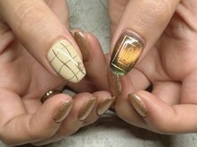 アムネイル(am.nail)/ジェルネイル2本アート