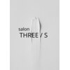 サロン スリーバイエス(salon THREE/S)ロゴ
