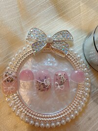 ドライフラワーネイル