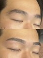 ミレボ 池袋(Me.rebo)&nbsp;自然な丸みで作る、ナチュラル眉デザイン[池袋/メンズ眉毛/美眉]