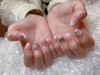 レアネイル 新宿(le'a nail)/ベイビーブーマーネイル