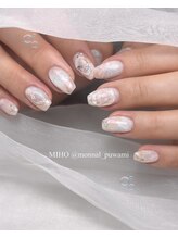 モナールアンド(MONNAL&)/もやもやニュアンスネイル