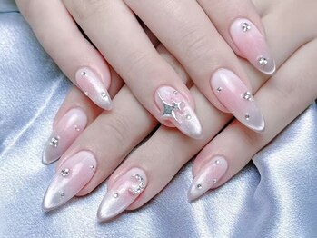 クイーンズネイルサロン(Queen's nail salon)/マグネットフレンチ