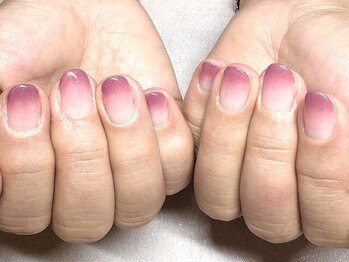 パープルの爪屋/人気カラーグラデーション