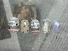 アイネイルズ 横浜EAST店(I-nails)/マグネットボーダーネイル