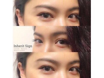 インヘリットサイン(Inherit Sign)/Flat lash