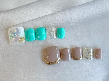 キャンアイドレッシー 深谷店(Can I Dressy)/【foot】定額デザイン￥4,800-