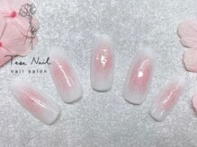 テセネイル(Tese Nail)/流行りのチークネイル♪