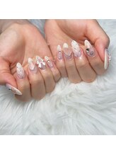 レディスペネイル ノウラ 名駅店(Redispe nail NouRa)/チークネイル