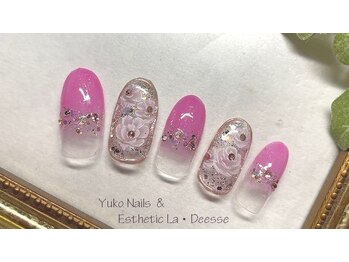 ユウコネイルズアンドエステティック ラ デェス(Yuko Nails & Esthetic La Deesse)/プラチナコース (定額制)¥9500