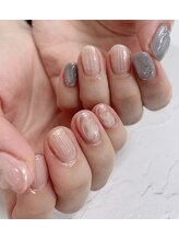 ステムネイル 下北沢(stem nail)/水感　クリアとブルー
