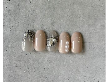 ニアウネイル(niau nail.)/ツイードネイル