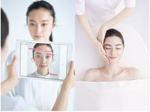ポーラ ザ ビューティ 幕張ベイタウン店(POLA THE BEAUTY)の雰囲気（デコルテ・首・肩をじっくりとほぐします！肌分析も人気です♪）