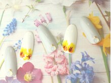ネイルサロン&スクール ジーナ(GINA)/黄色のお花♪