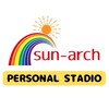サンアーチ(sun-arch)ロゴ