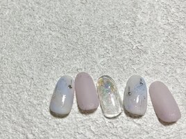 5.6月定額B 梅雨ネイル