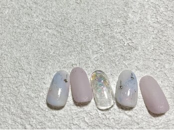 モグネイル(Mogunail)/5.6月定額B 梅雨ネイル