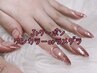 【Jrネイリスト】HAND　ワンカラーorラメグラ　¥3,300