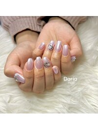 オーロラパープルネイル