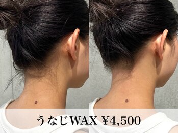 ハリウッドブロウリフトワクシー 渋谷(HOLLYWOODBROWLIFT WAXYYY.)/うなじワックス脱毛¥4,500