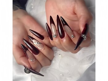 リンネイル 新大久保店(Rin Nail)/＃フレンチ　＃付け放題