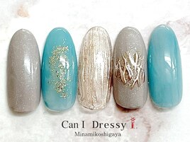 シンプルミラーネイル